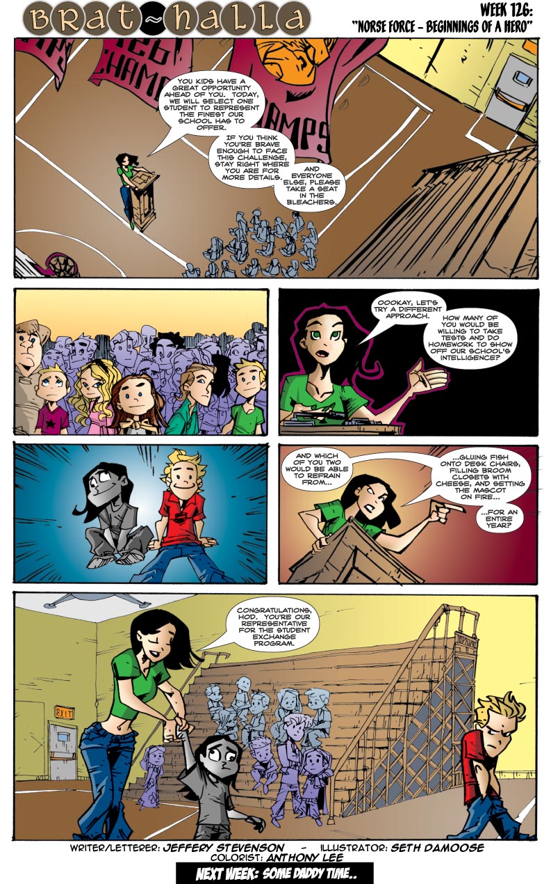 Brat-halla: Webcomic of the Young Norse Gods » #126 – Norse Force: Beginnings of a Hero Brat-halla: Webcomic of the Young Norse Gods » #126 – Norse Force: Beginnings of a Hero